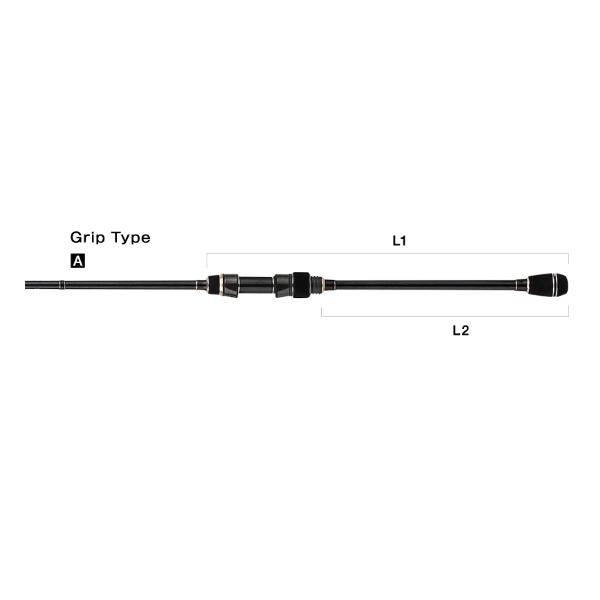 （25年8月新商品） テイルウォーク（tail walk） エギスト SD S86L／SL （仕舞寸法 133cm） （保証書付）の画像
