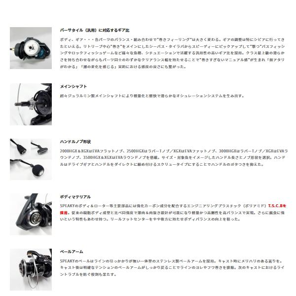 tailwalk（テイルウォーク） （23年4月新商品） スピーキー 2000S XGX