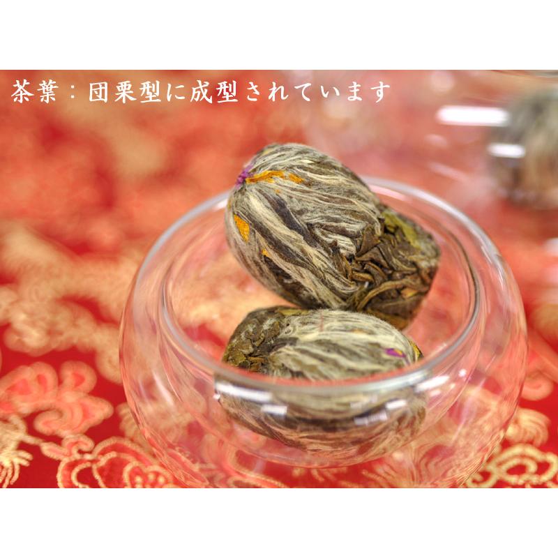 花入り工芸茶 旭日東昇 3粒入り : 中国超級市場オンライン - 通販