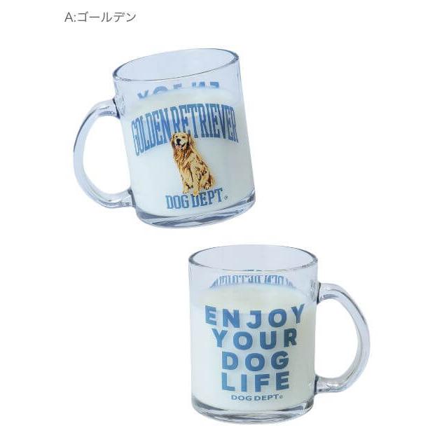 DOG DEPT（ドッグデプト） グラスマグカップ ダックスフンド