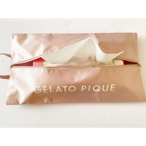 gelato pique pique（ジェラートピケ）ファスナー付きティッシュ