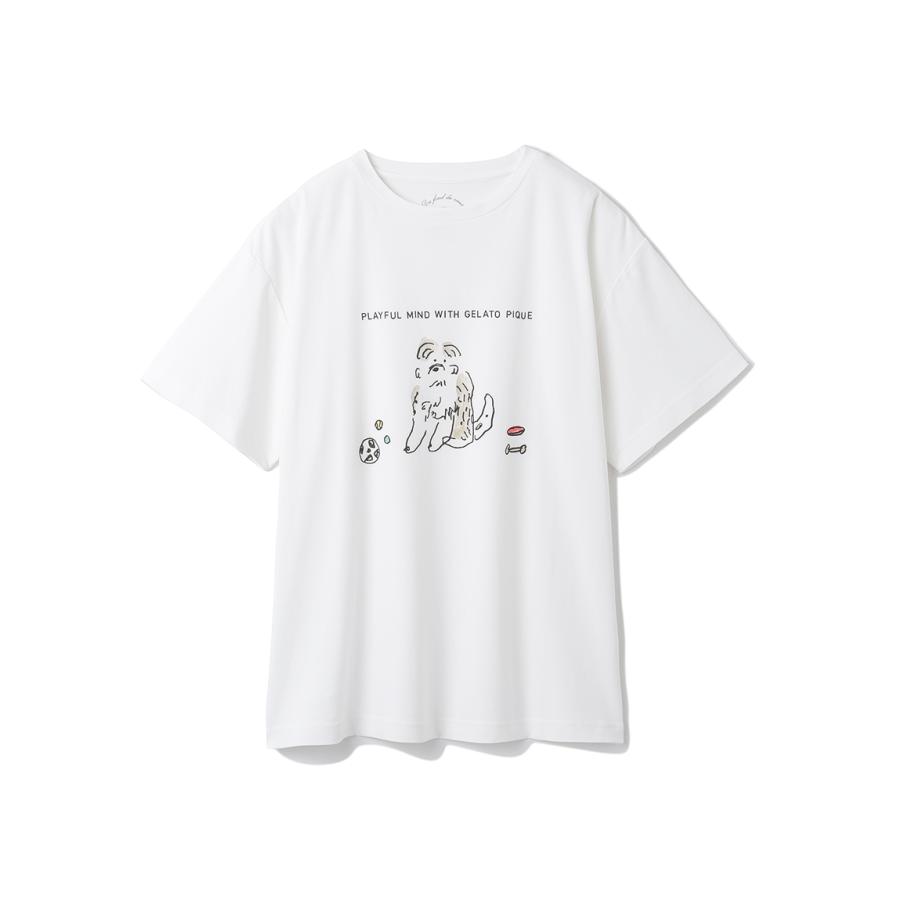 ジェラートピケ gelato pique DOGワンポイントＴシャツ ミニチュアシュナウザー PWCT222291 :gq106:Chouchou  Mart - 通販 - Yahoo!ショッピング