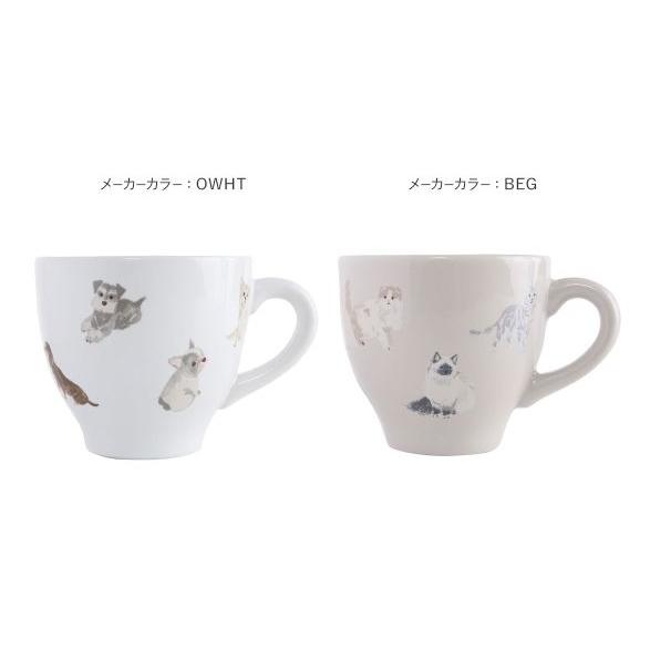 gelato pique ジェラートピケ DOG&CAT マグカップ 犬柄 猫柄 gelato pique ジェラートピケ DOG&CAT マグカップ 犬柄 猫柄
