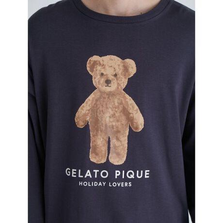 ジェラートピケ gelato pique【HOLIDAY】【HOMME】ベアワンポイント