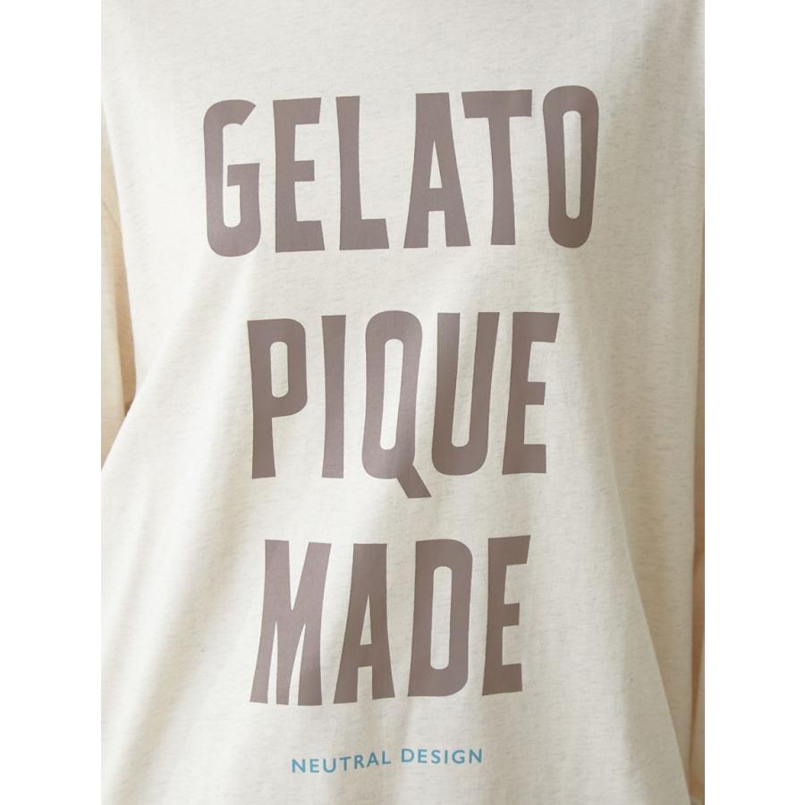 ジェラートピケ gelato pique【UNISEX】ワンポイントロゴ ロングTシャツ PUCT235295｜choumart｜05