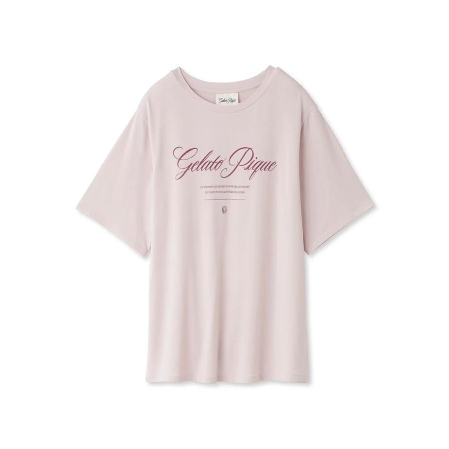 ジェラートピケ、チャコット、コラボ トップス Tシャツ gelato pique（ジェラートピケ） レーヨンロゴTシャツ PWCT242250