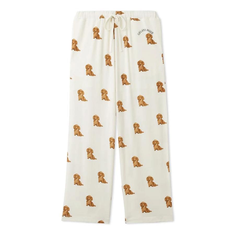 正規品♡DOG柄プルオーバー＆ロングパンツ♡ダックス Amazon.co.jp: [ジェラートピケ キャットアンドドッグ] CAT&DOG
