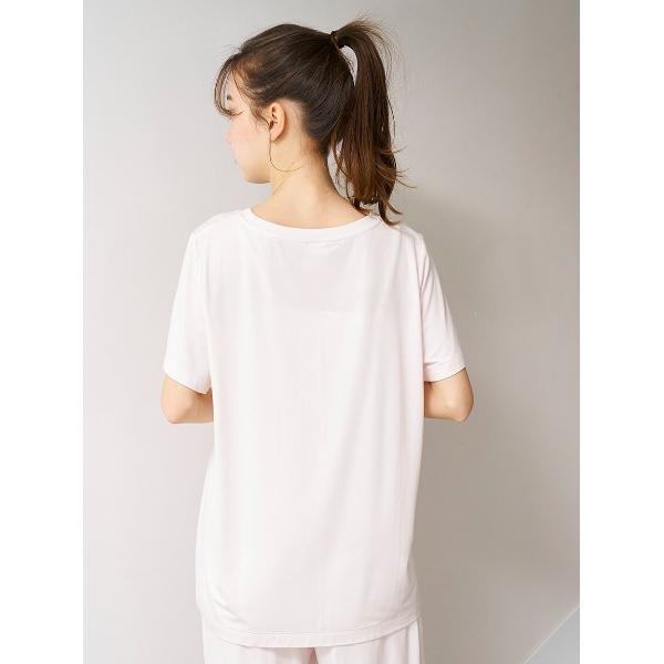 COOLレーヨンデザートロゴTシャツ&ロングパンツ Amazon | [ジェラート ピケ] COOLレーヨンデザートロゴTシャツ