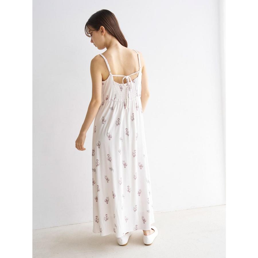 gelato pique（ジェラート ピケ）CAT柄カップ付きキャミワンピース gelato pique（ジェラートピケ） gelato pique CAT柄カップインキャミ