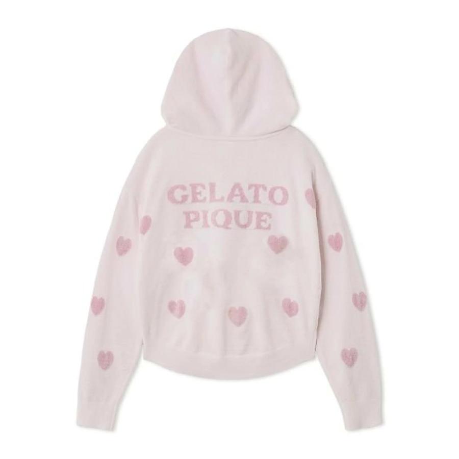 新品未使用 gelato pique CAT ジャガードプルオーバー ピンク Amazon | ジェラートピケ レディース ベビモコCATジャガードプル