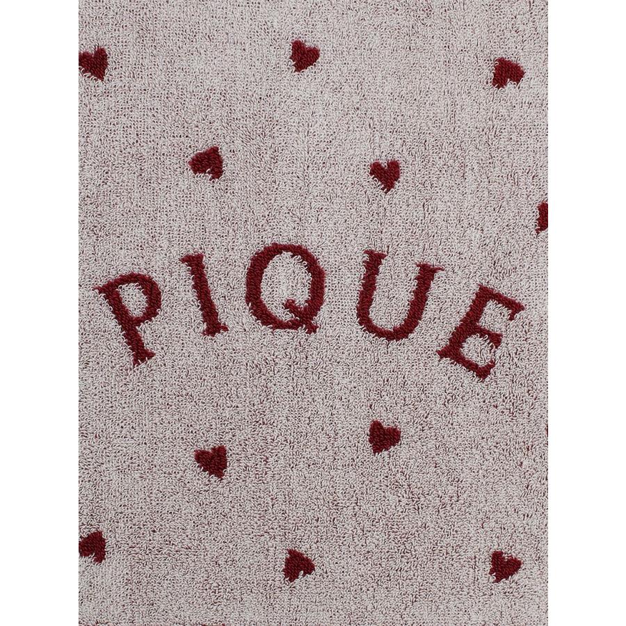 gelato pique（ジェラートピケ） ハートロゴジャガードハンドタオル