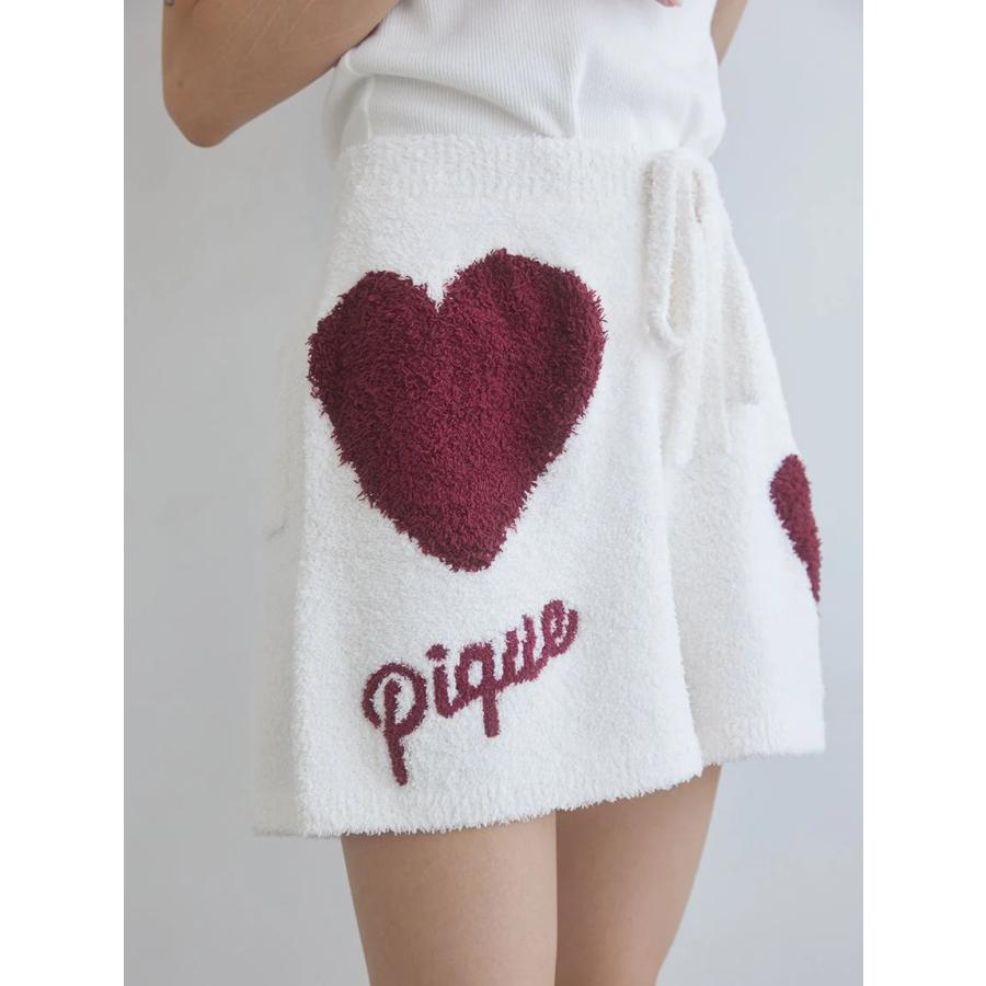 gelato pique（ジェラートピケ） ハートジャガードプルオーバー