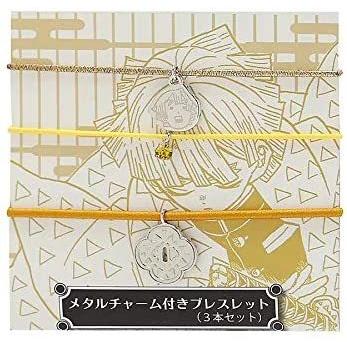 鬼滅の刃 メタルチャーム付きブレスレット（3本セット） : Chouchou