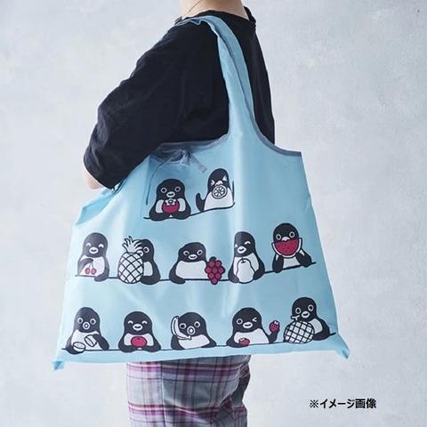 Suicaペンギン 収納型 エコバッグ ブルー（限定品） : Chouchou