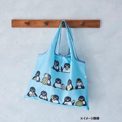 Suicaペンギン 収納型 エコバッグ ブルー（限定品） : Chouchou