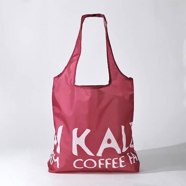 KALDI（カルディ）ポリエステル エコバッグ スモーキーピンク 限定品