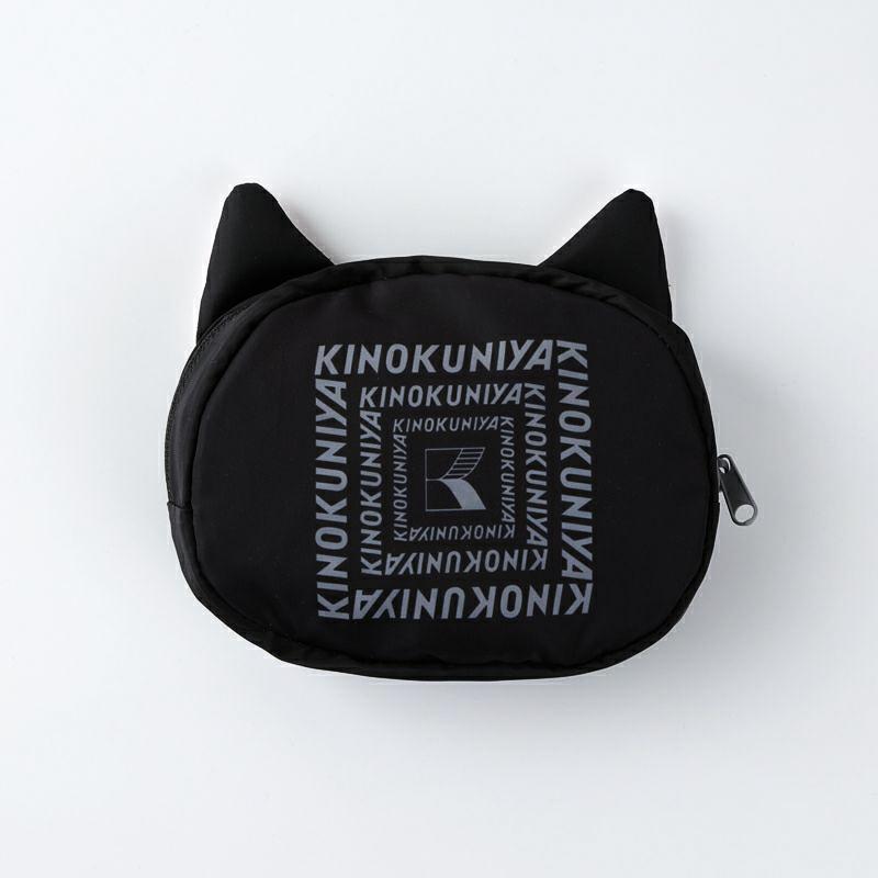 紀ノ国屋 KINOKUNIYA コンパクトバッグ エコバッグ 折り畳みバッグ “猫