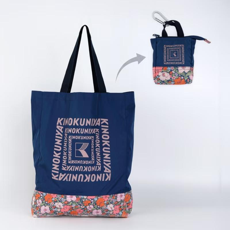 紀ノ国屋 KINOKUNIYA リバティプリント エコバッグ【LIBERTY FABRICS
