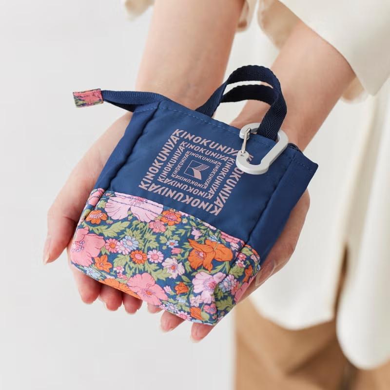 紀ノ国屋 KINOKUNIYA リバティプリント エコバッグ【LIBERTY FABRICS