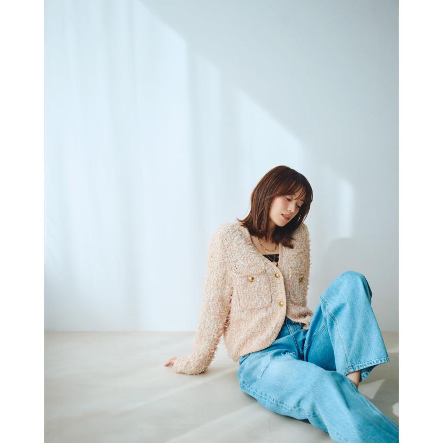 【美品】Mila Owenツィードジャケット Mila Owen ミラオーウェン ツイードジャケット 0サイズ（S-M相当