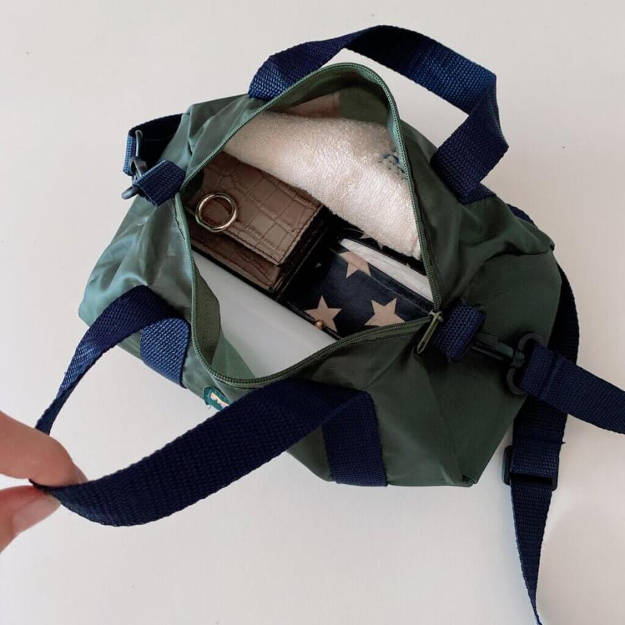 7080s LL.BEAN Boston bagレザーハンドル ギザタグワッペン L.L.Bean（エルエルビーン） 2WAYミニボストン（雑誌付録） : Chouchou