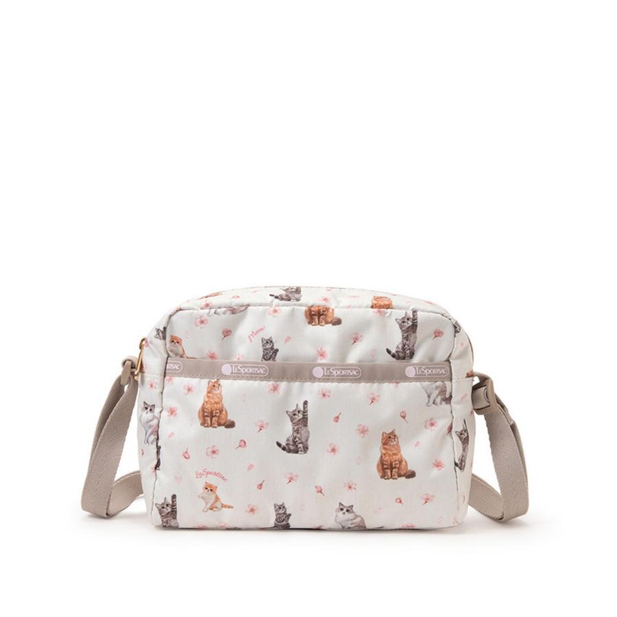 レスポートサック　CLASSIC HOBOアムールハート　猫 新品未使用品】LeSportsac アムールハート 猫ちゃん柄 ミニショルダー
