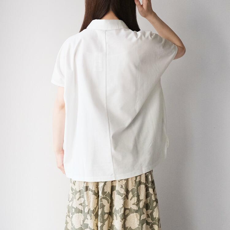 ミディウミ MidiUmi 1-71983261 polo n/s pullover ポロ フレンチスリーブ プルオーバー 半袖 再入荷 爆買の画像