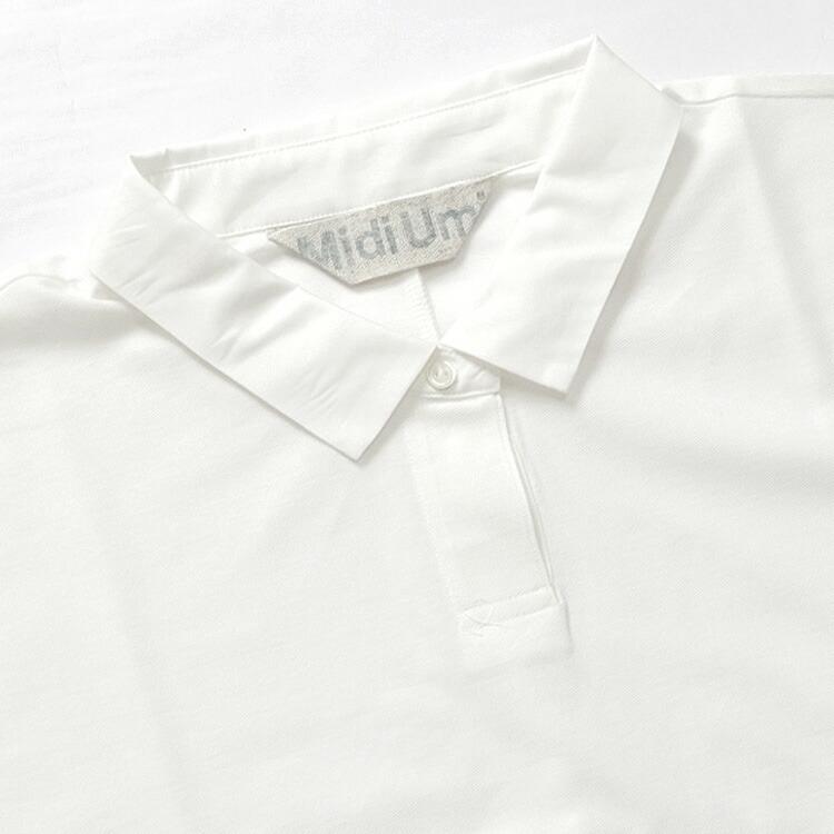 ミディウミ MidiUmi 1-71983261 polo n/s pullover ポロ フレンチスリーブ プルオーバー 半袖 再入荷 爆買の画像