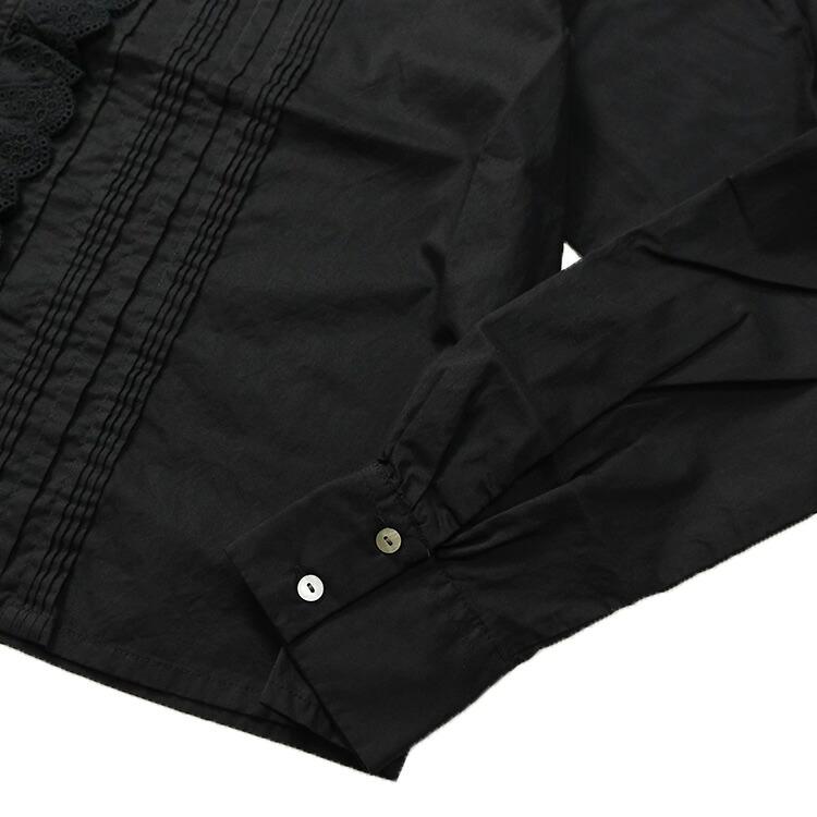 MidiUmi（ミディウミ） MidiUmi pin tuck lace shirt 1-730078