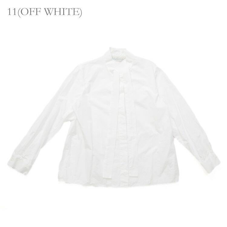 MidiUmi（ミディウミ） (20%OFF SALE) MidiUmi tie-neck shirt 1