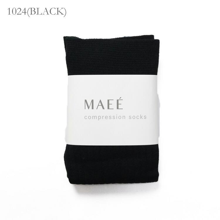 MAEE（マエエ） コンプレッションソックス（コットンリブタイプ）（着