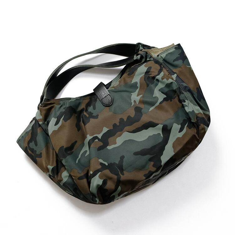 TUTUMU ツツム バルーントートバッグ Camouflage balloon tote 1402 
