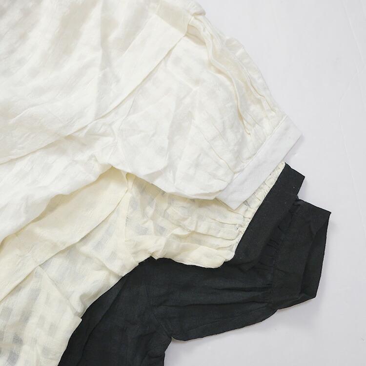 ヤラ YARRA 1623-248 シャドー チェック デザイン ブラウス (2026SS 春夏) 爆買の画像
