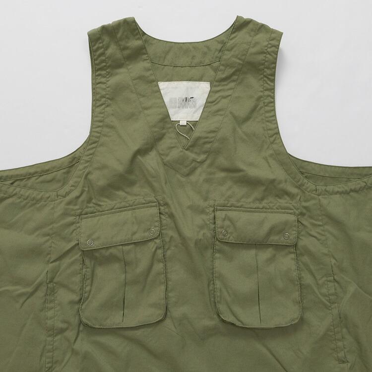 dmg スカート D.M.G ドミンゴ ミリタリーナイロンオックス BIGポケット ワンピース 17-480X ディーエムジー ジャンパースカート 