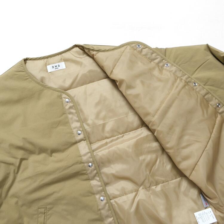 D.M.G. - 定価16500円 ディーエムジー ドミンゴ DMG D.M.G 18-655X T/Cポプリン インサレーション ベスト 2/ブラック 黒系【2400014318180】 DOMINGO ドミンゴ D.M.G 18-656X T/Cポプリン インサレーション