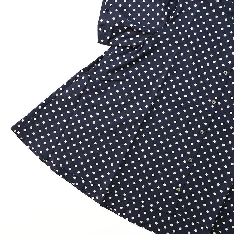 ミディウミ MidiUmi half slv dots A line shirt 2-73984962 (2026SS 春夏)の画像