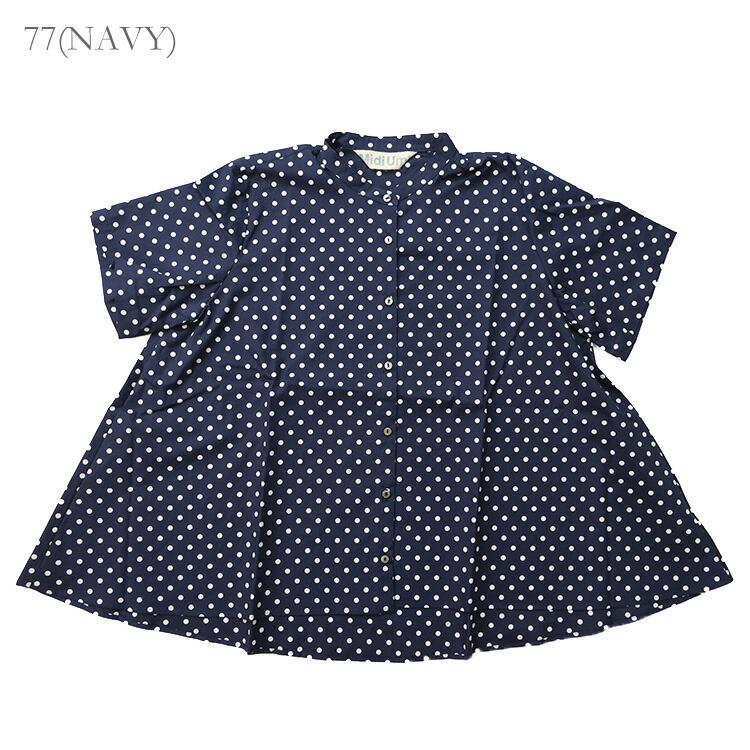 ミディウミ MidiUmi half slv dots A line shirt 2-73984962 (2026SS 春夏)の画像