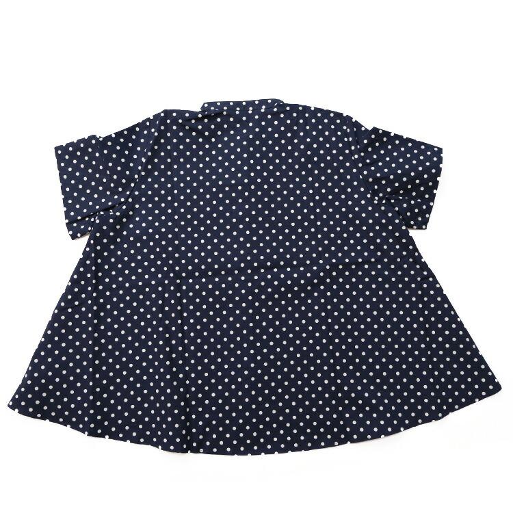 ミディウミ MidiUmi half slv dots A line shirt 2-73984962 (2026SS 春夏)の画像