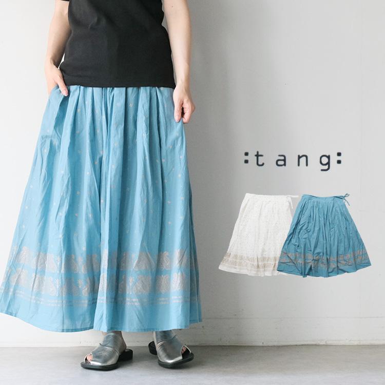 TANG! (30%OFF SALE) タング TANG クロスステッチ 箔プリント