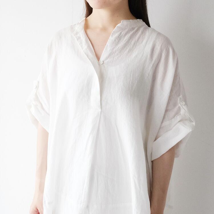 TANG!（タング） (30%OFF SALE) TANG コットン リネン スキッパー