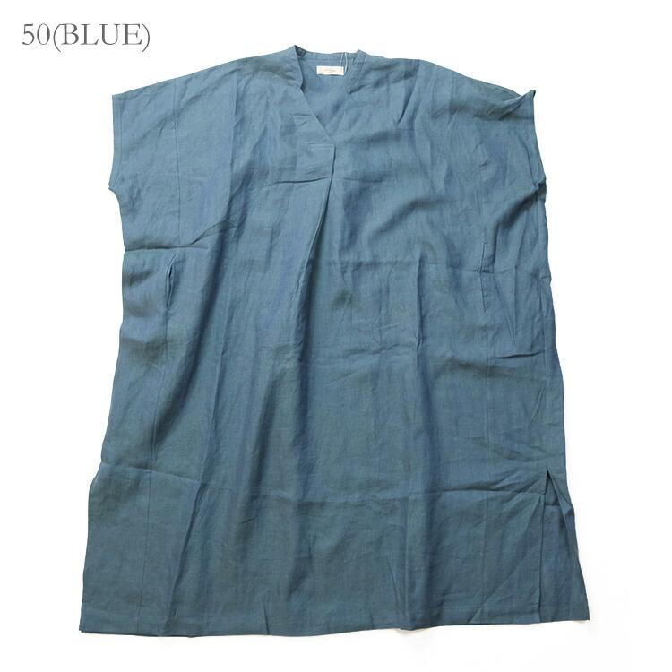 20%OFF SALE) ドゥーブルー doux bleu リネンカフタンワンピース