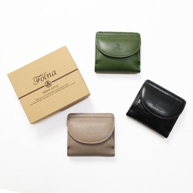 Folna フォルナ ヌメオイルシュリンク 二つ折り財布 2993801 爆買