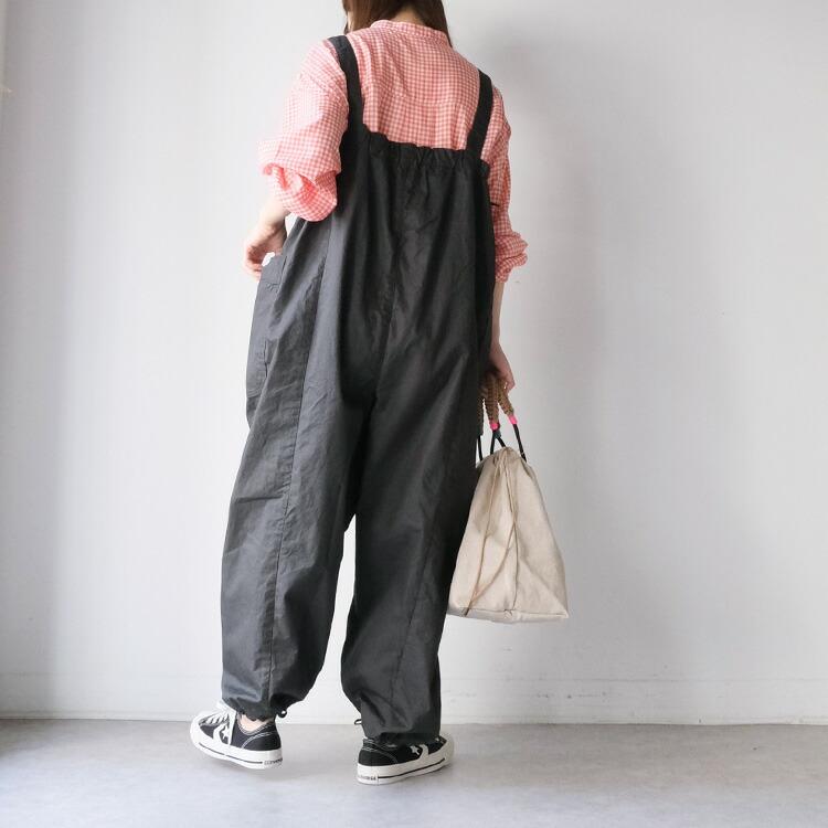 Brocante ブロカント 40綾ダンプ コルドンサロペット 33-0403T (2025SS