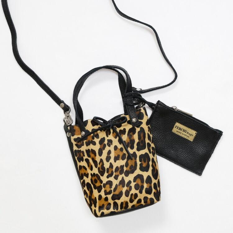 30%OFF SALE) フェルチ FERCHI ハラコ ショルダーバッグ レザー