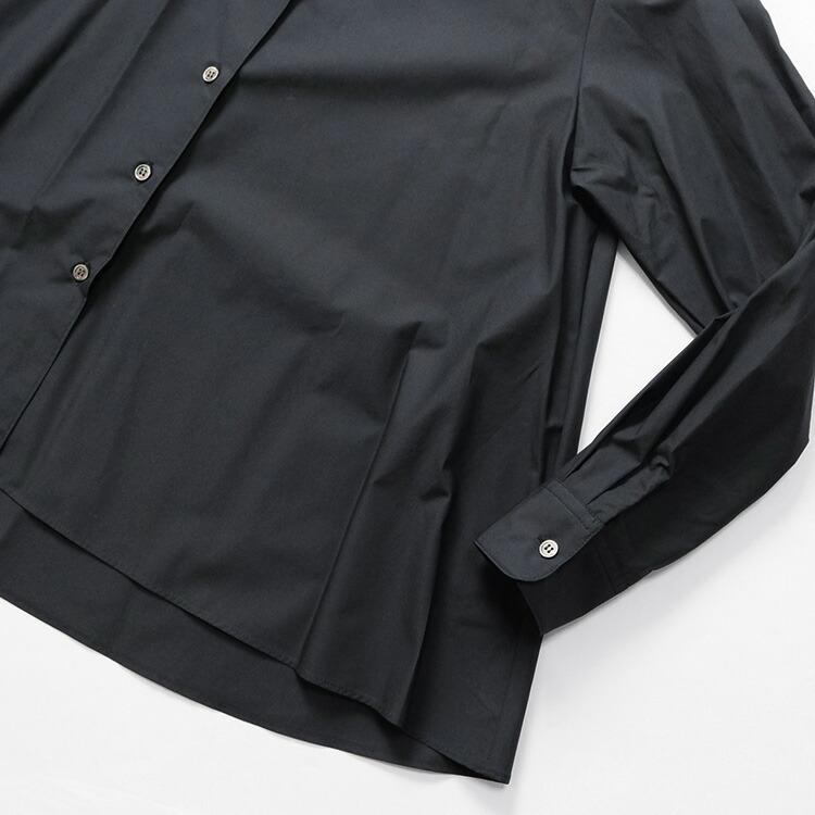 ミディウミ MidiUmi 3-739996 Aライン バンドカラー シャツ ブラウス A line band collar shirt 2026SS 春夏 爆買 母の日の画像