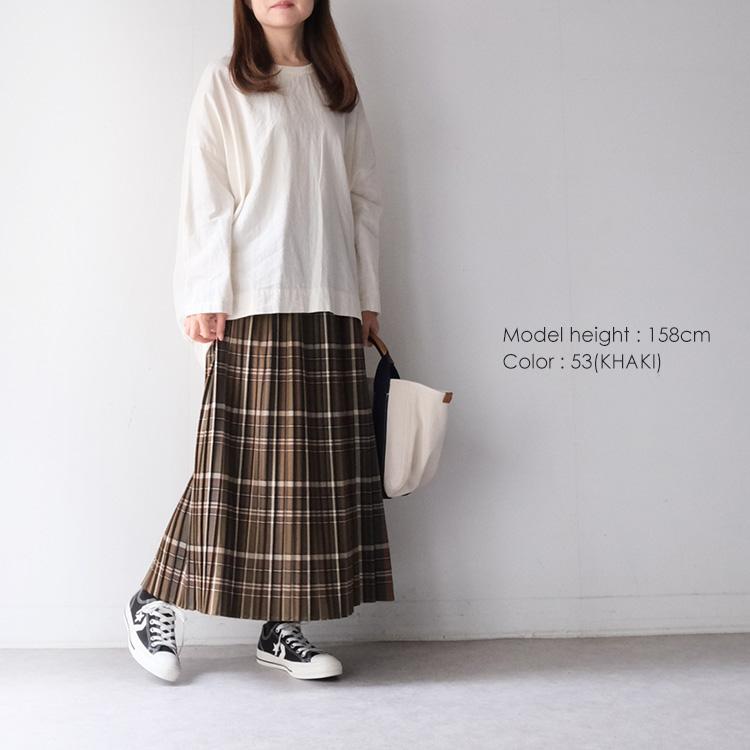 MARK&LONA チェック柄プリーツスカート　新品タグ付き MARK&LONA チェック柄プリーツスカート 新品タグ付き MARK&LONA