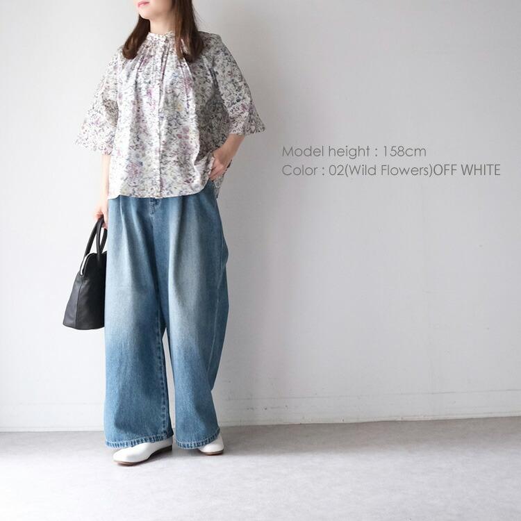 LIBERTY. リバティ ブラウス ソソット sosotto 42512981 チビ丸 LIBERTY. リバティ ブラウス ソソット sosotto 42512981 チビ丸