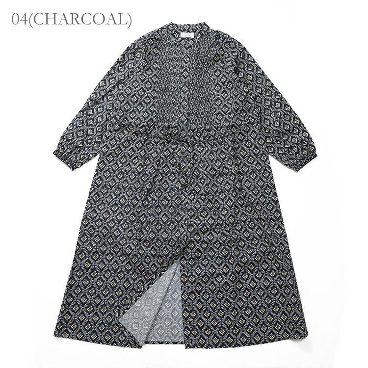 ソソット sosotto ツタ柄細ピンタックウエストドロストワンピース 42572218 (2026SS 春夏) 爆買の画像
