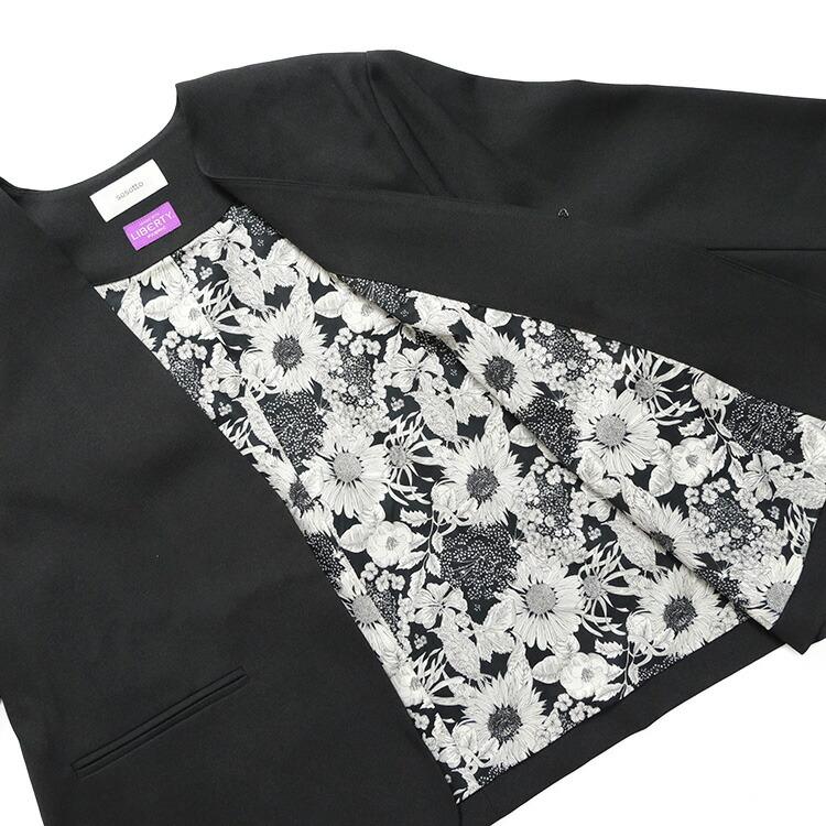 sosotto（ソソット） sosotto LIBERTY 裏地 ノーカラージャケット