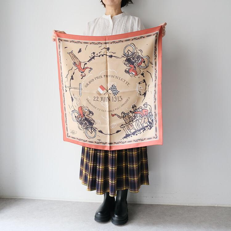 SCARF A PIECE OF CHIC ピースオブシック シルクスカーフ APOC SCARF A PIECE OF CHIC ピースオブシック シルクスカーフ APOC